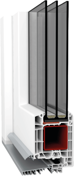 découpe porte d'entrée PVC