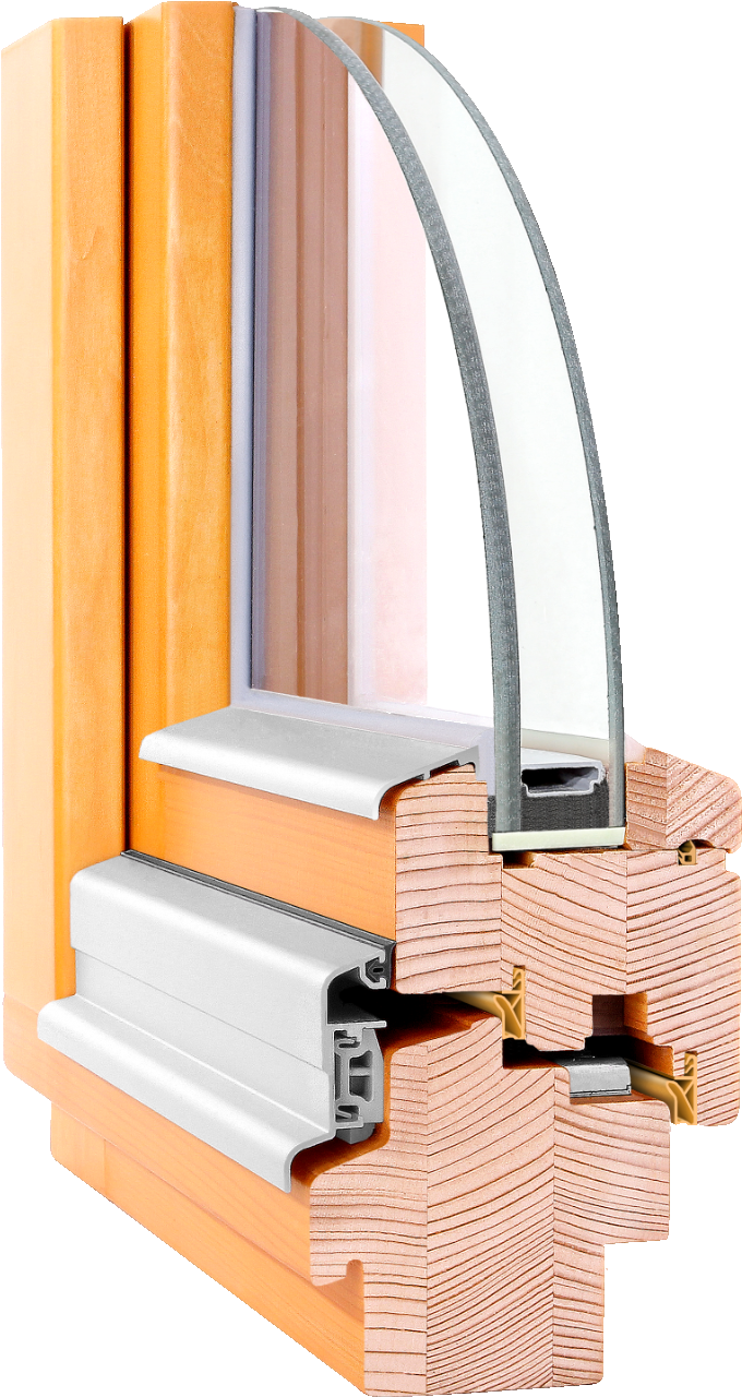 coupe baie vitrée bois