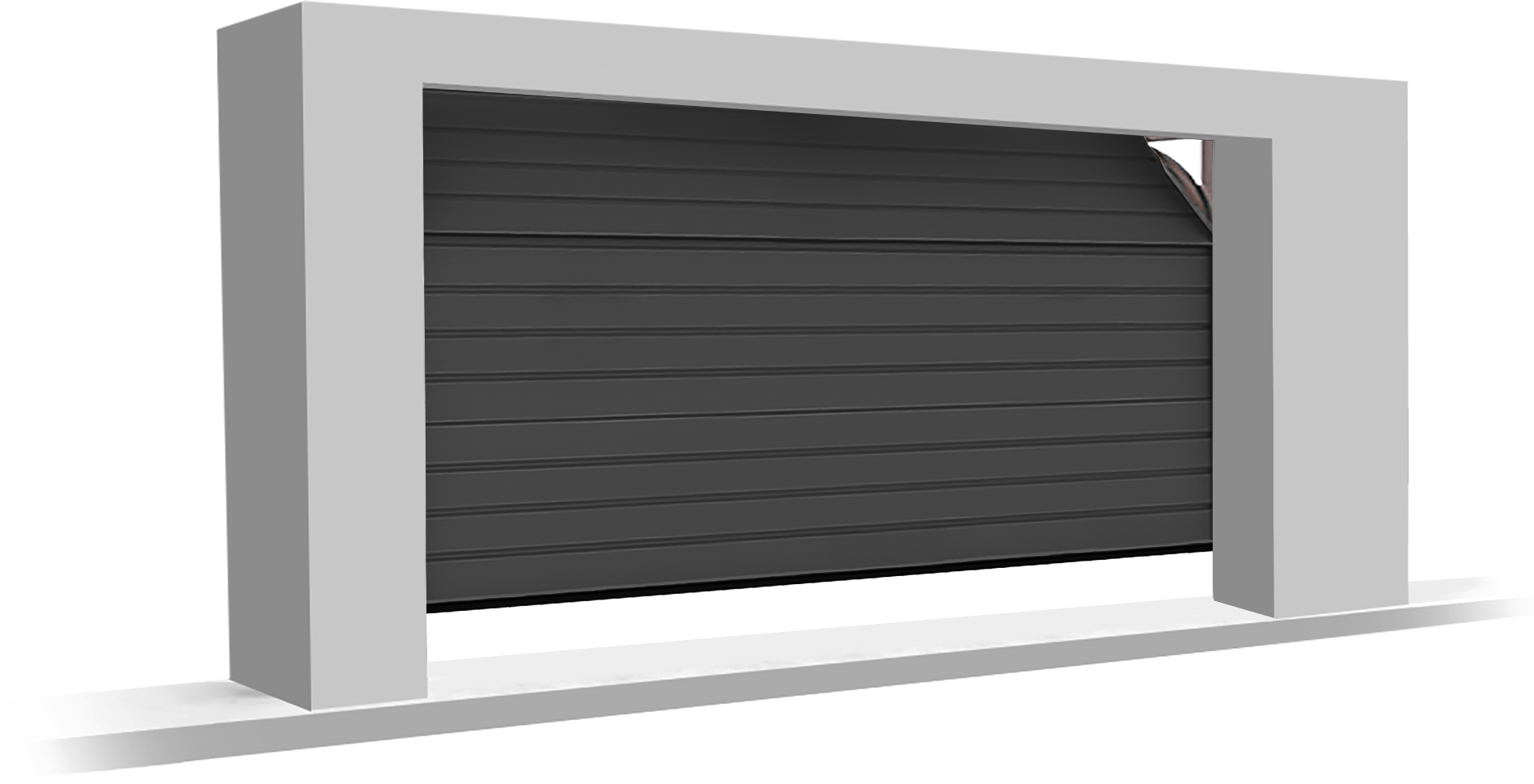 Porte de garage sectionnelle
